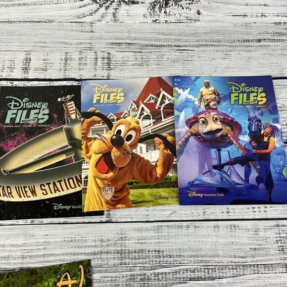 Lot of 16 Disney Files Magazine Disney Vacation Club DVC Walt Disney World - Picture 8 of 9